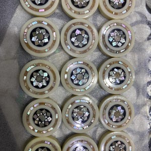 BACKGAMMON & checkers pieces handmade in EGYPT .BACKGAMMON chips.