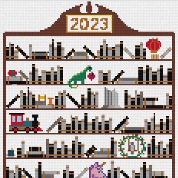 High/Low Temperature Cross Stitch Pattern - Temperature Library 3