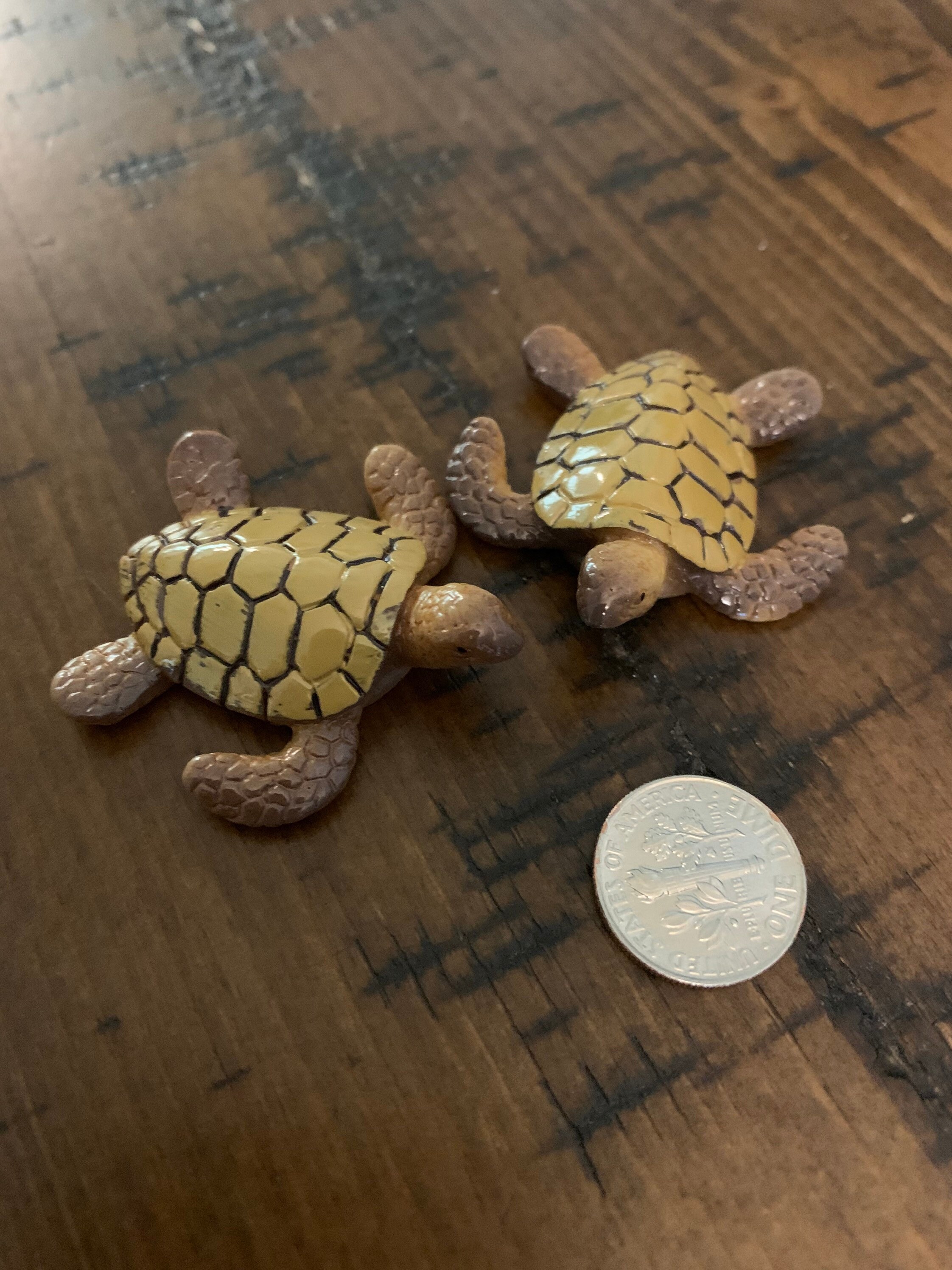 resin turtle statue