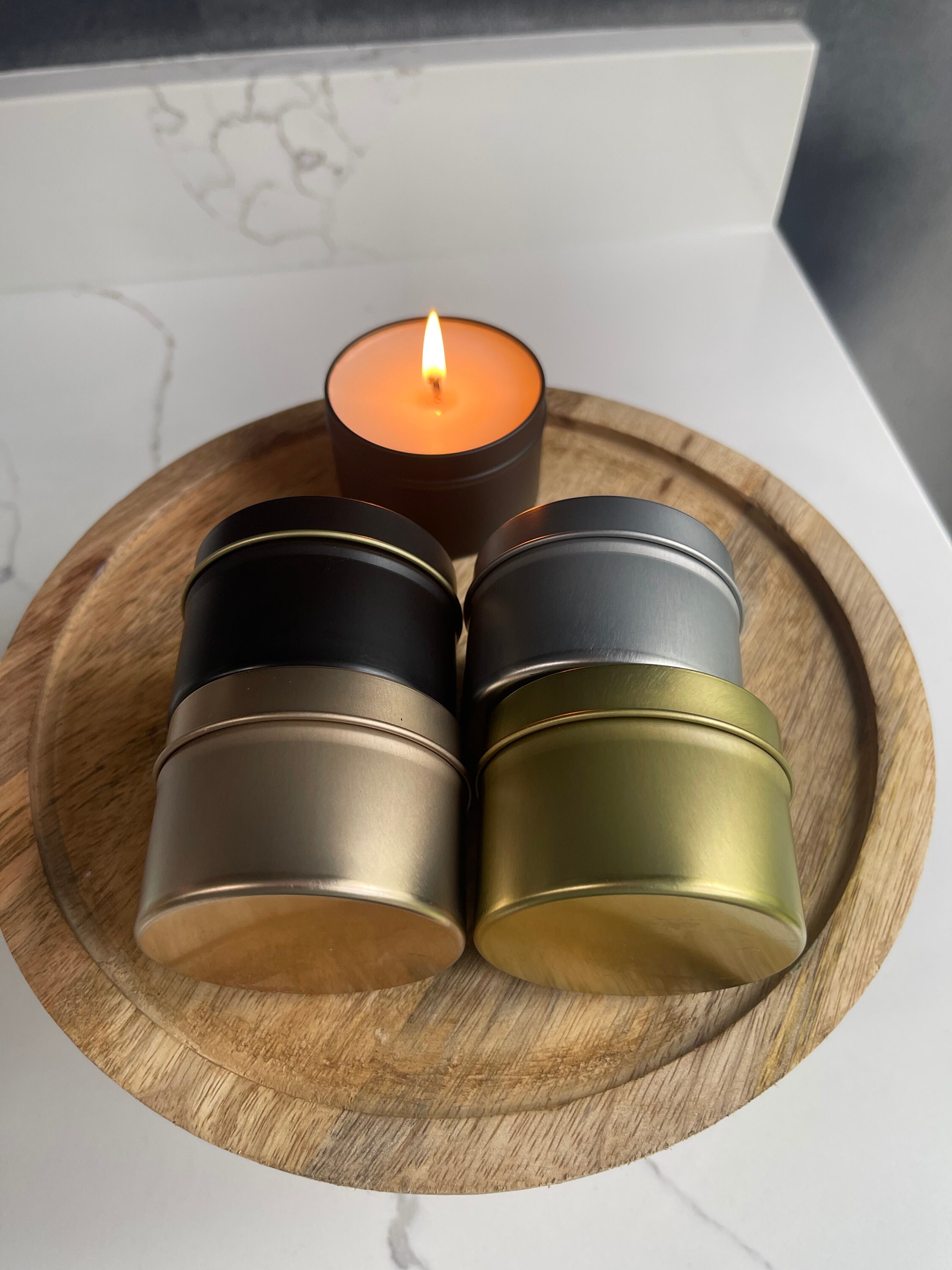 Custom Wedding Favor Candles Bulk 4 Oz Candles Wholesale Etsy