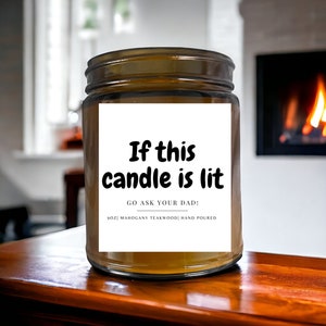 Mom&#39;s Last Nerve, Mom Gift from Daughter, Mother&#39;s Day Gift, Funny gift for Mom, Scented Soy Candle, Gift for Mom, Mothers Day Candle