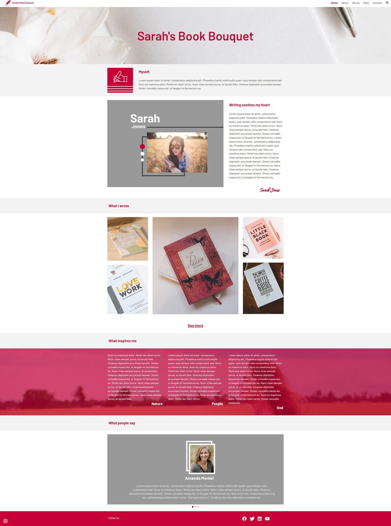 Custom website using google sites, small business website build, salon website, gym website, book website, Photography website Nails website