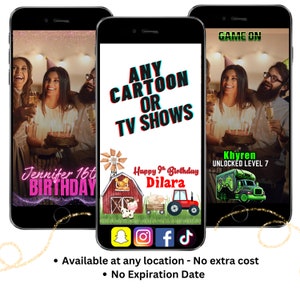Filtro Snapchat de aniversário personalizado, lente Snapchat, filtro TikTok, presente de aniversário, chá de bebê, modelo de sobreposição de cabine fotográfica 360 personalizado