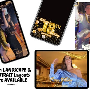 Custom Overlay for 360 Photo Booth, Personalized Layout for 360 Spinner, Touchpix, Revospin, Party Boomerangs Template | Any theme and size