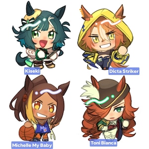 UMAMUSUME Charms - All CHARACTERS & Cinderella Gray! image 6