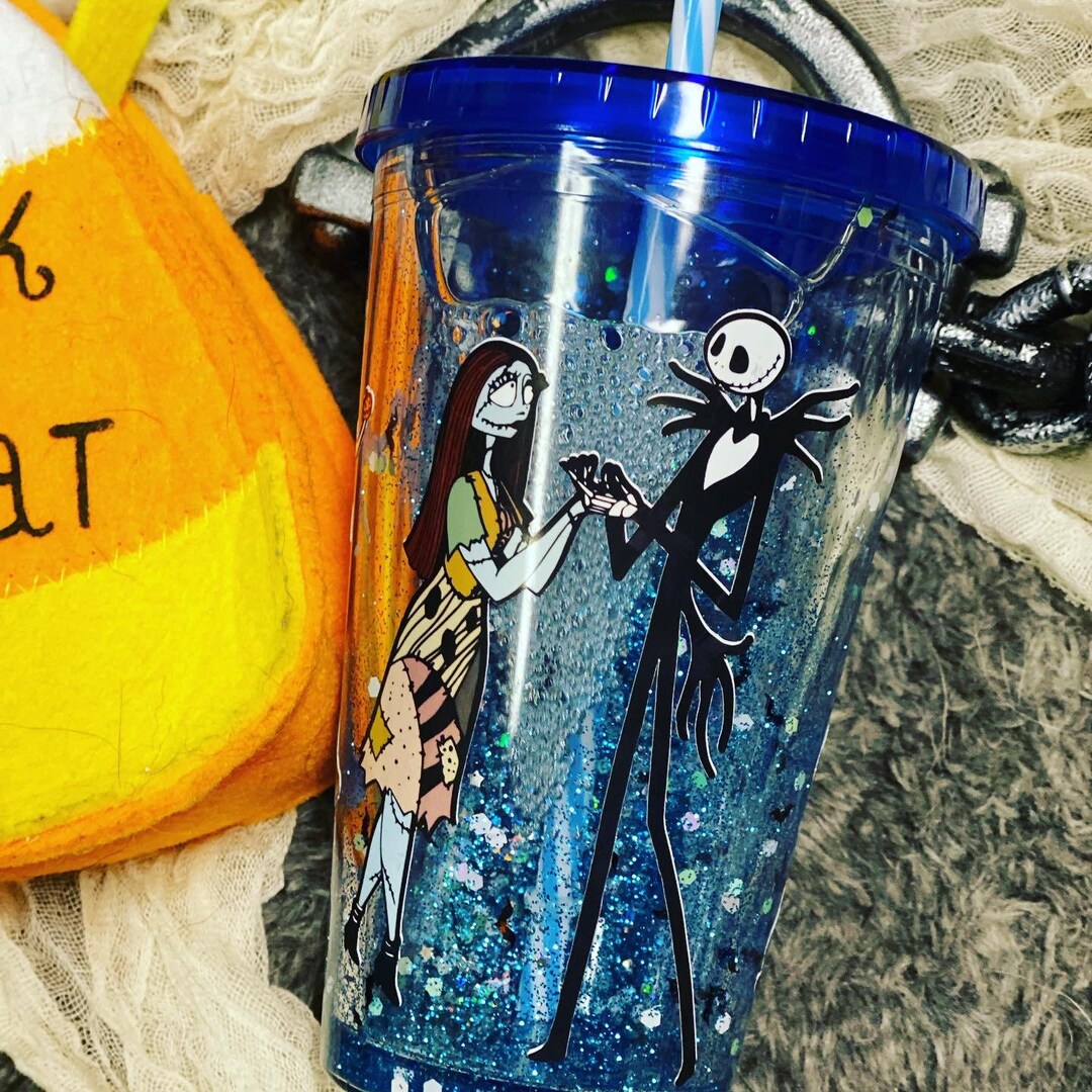 Nightmare Before Christmas Cups Etsy Nightmare Before Christmas Cup