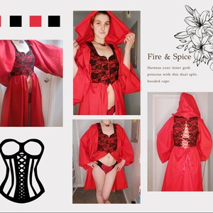 Corset cape