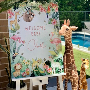 Baby Shower Welcome sign