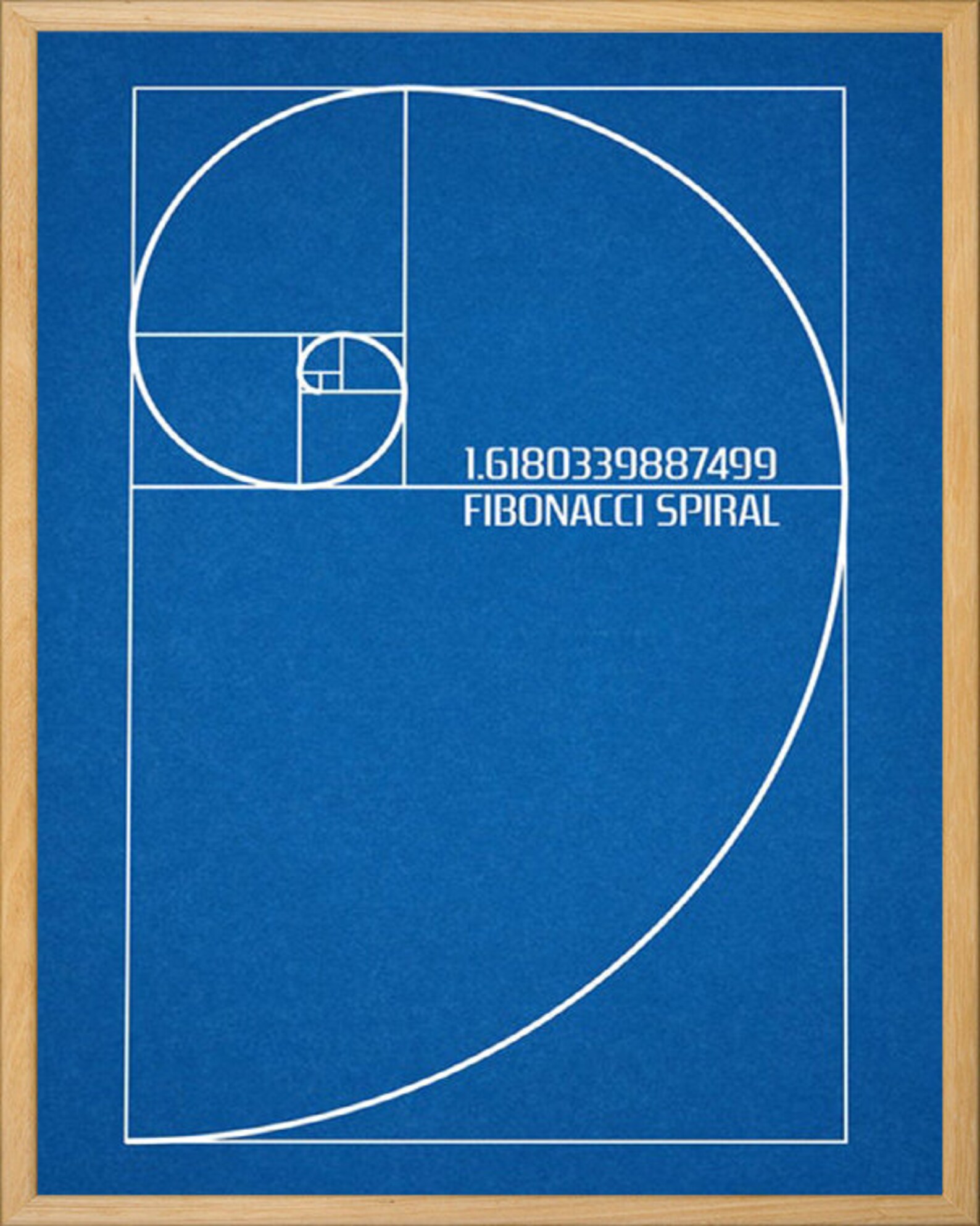 Fibonacci Spiral Golden Ratio Math DecorFibonacci | Etsy