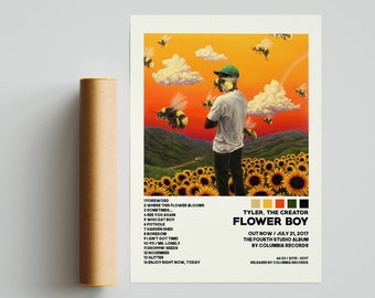 N880 Tyler the Creator Flower Boy Cover Album 24x24 20 Silk Poster