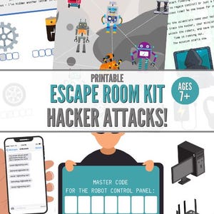 Gra science fiction dla dzieci: Robot Hacker Adventure (PDF)