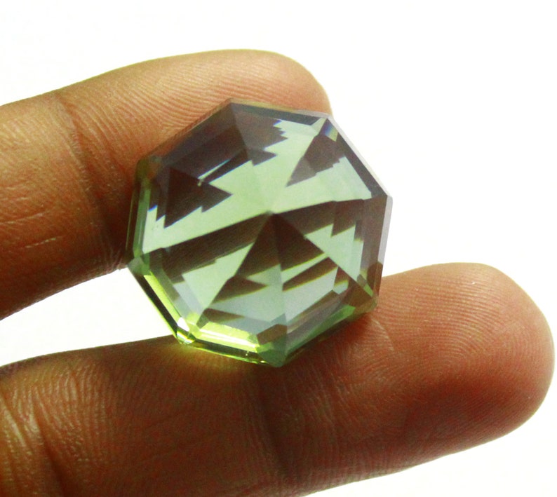 50.20 Carat Certified Natural UntreatedUnheated Octagon Shape Color Changing Russian Alexandrite Loose Gemstone VJ976