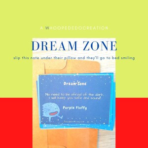 Notas de la zona de sueño para los niños 2, notas de sueño, notas de sueño, notas de los niños, notas de buenas noches, descarga instantánea, pegatinas