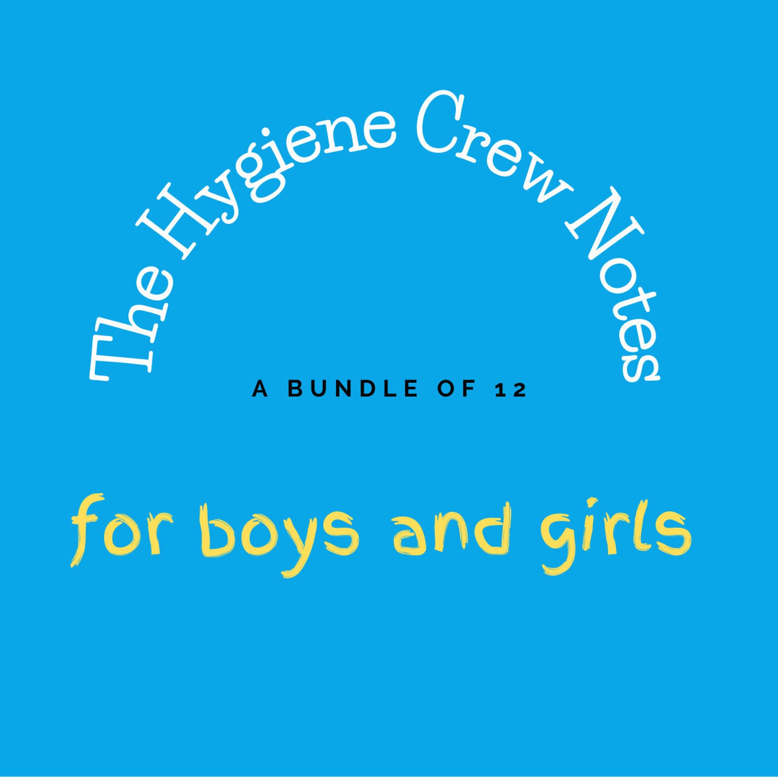 Hygiene Crew Notes for Kids Dental Oral Hygiene Bathroom - Etsy