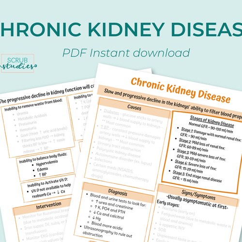 chronic kidney disease case study nursing