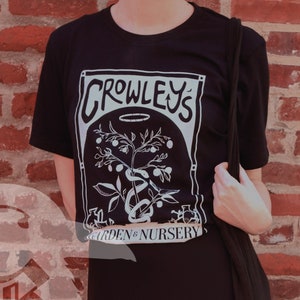 Crowley's Garden & Nursery - T-Shirt - Good Omens