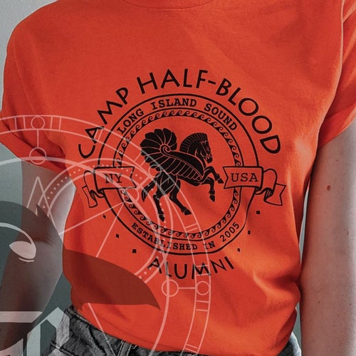 Traditional Camp Halfblood Alumni Tshirt Etsy