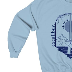 Excalibur Sweatshirt Light Blue