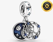 Pandora Star Wars Princess Leia Double Dangle Charm for Pandora Bracelet, Best Gift for Girlfriend