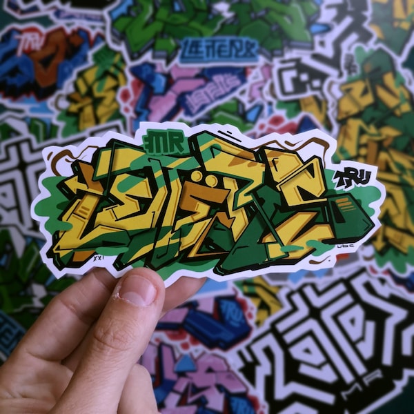 Graffiti Stickers Etsy