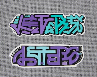 Graffiti stickerpakket – Stickers voor stedelijke straatkunst