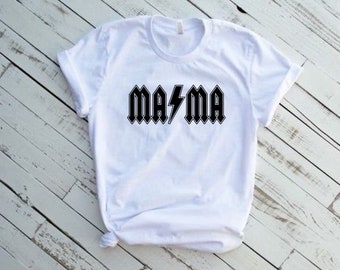 Ac Dc Mama Shirt - Etsy