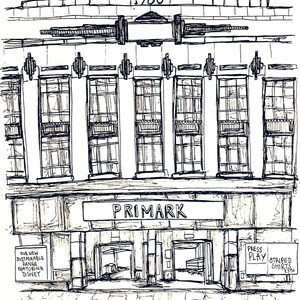 Impression d&#39;art Kilburn High Road 2, Primark
