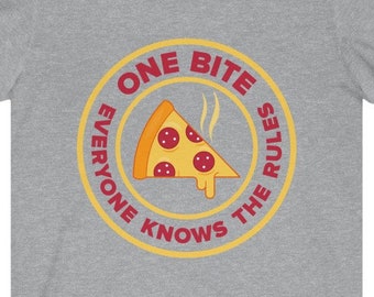 one bite everyone knows the rules sweatshirt