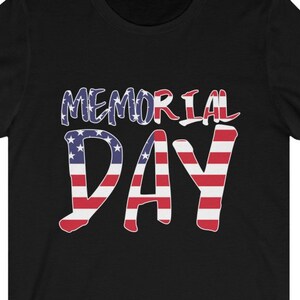 Memorial Day USA - Proud AMERICAN FLAG Gift for Patriot Dad Unisex Jersey Short Sleeve Tee