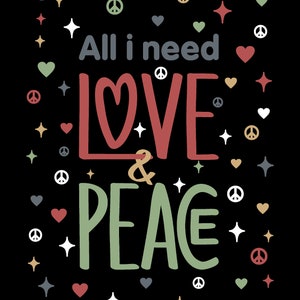 Tutto ciò di cui ho bisogno è amore e pace classico download digitale
