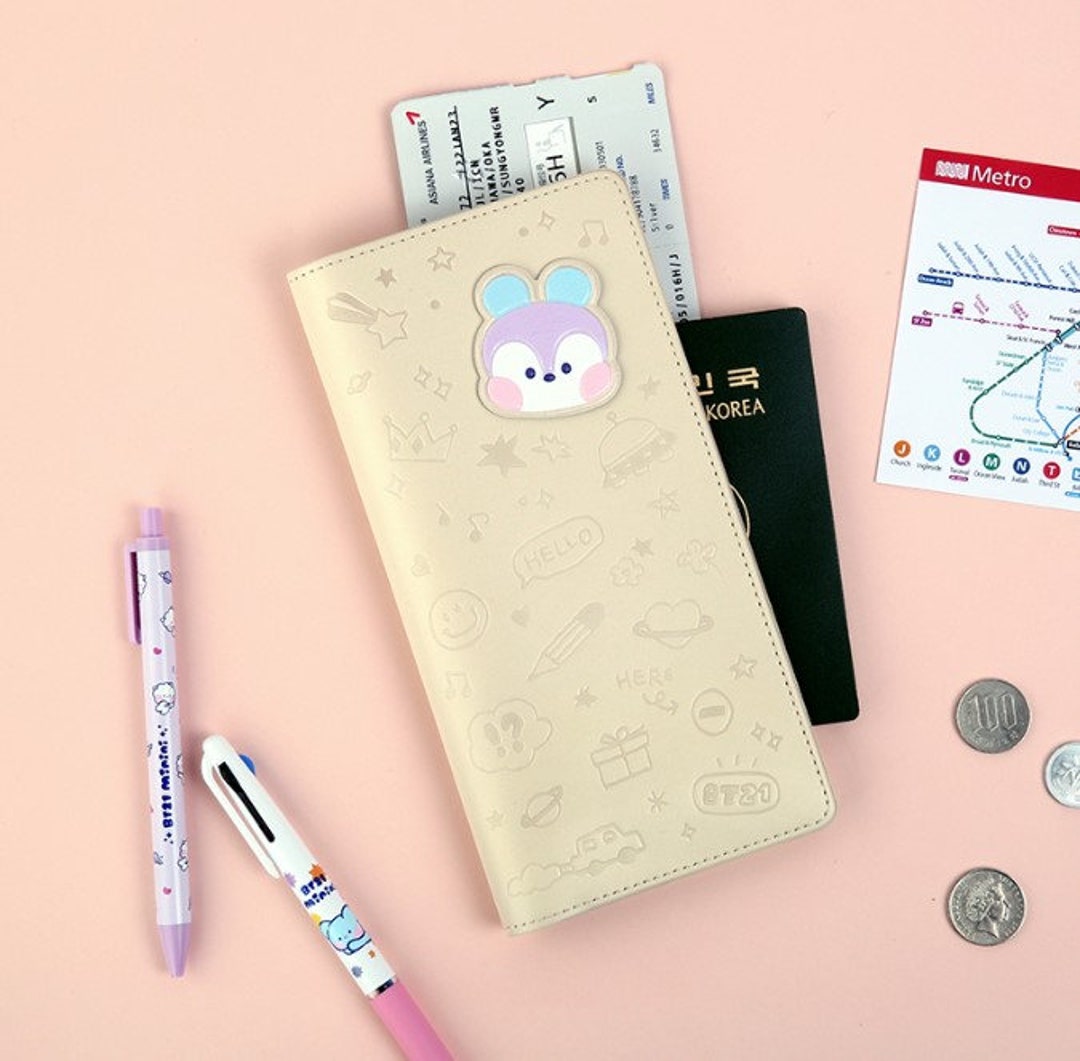 BT21 Long Passport Cover minini / BTS BT21 ARMY Etsy Australia