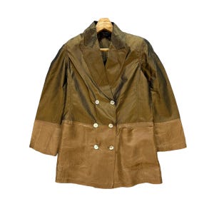 Italian Double Breasted Jacket - Etsy