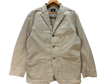 Chaqueta informal vintage KENSHO ABE Homme con botones, talla L #A82-1995