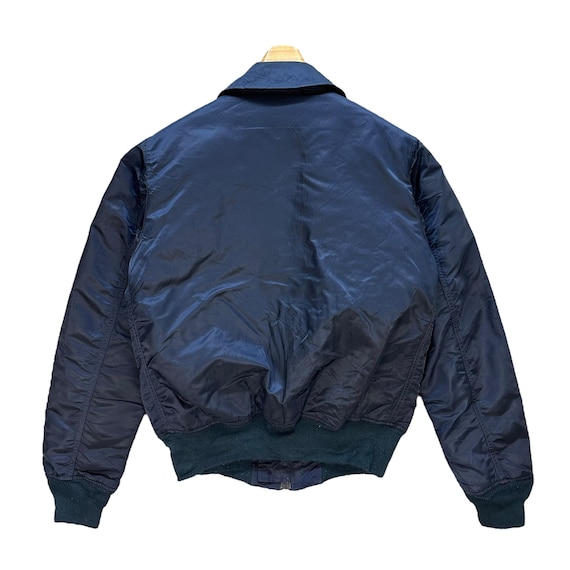 ALPHA INDUSTRIES Flyers CWU-45 Navy Blue Bomber Jacket Men's Size