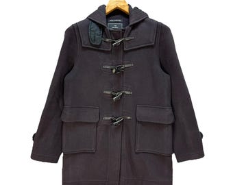 Vintage Gloverall Duffle Coat Toggle Button Size 34 (M) Green