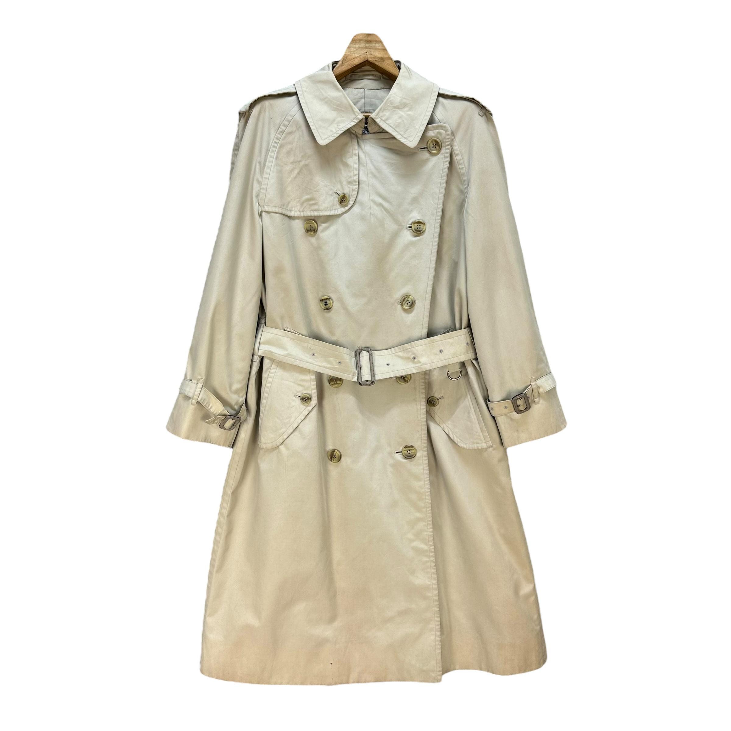 90's Burberry Trench - Etsy