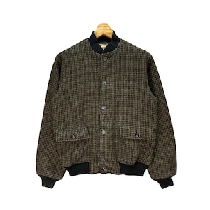 ジャケット・アウター 80s vintage McGREGOR wool bomber jacket Vintage 80s Mcgregor Varsity Jacket Size M - Etsy