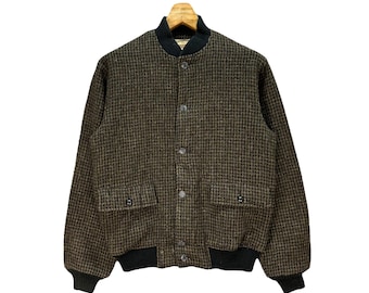 Vintage Mcgregor Wool Bomber Jacket Size L Fits M - Etsy