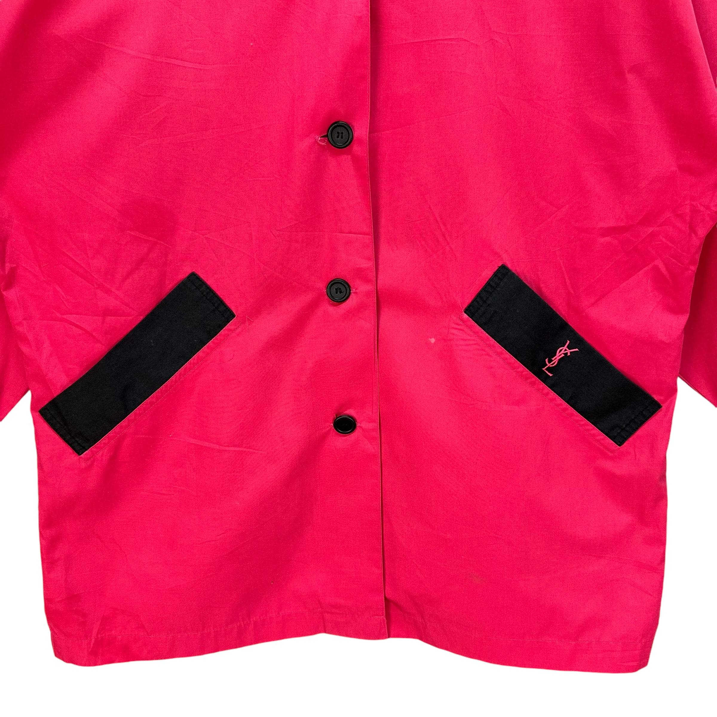 美品 Yves Saint Laurent ジャケット ヴィンテージ ピンク M 楽天市場】イヴ・サンローラン YVES SAINT LAURENT ジャケット