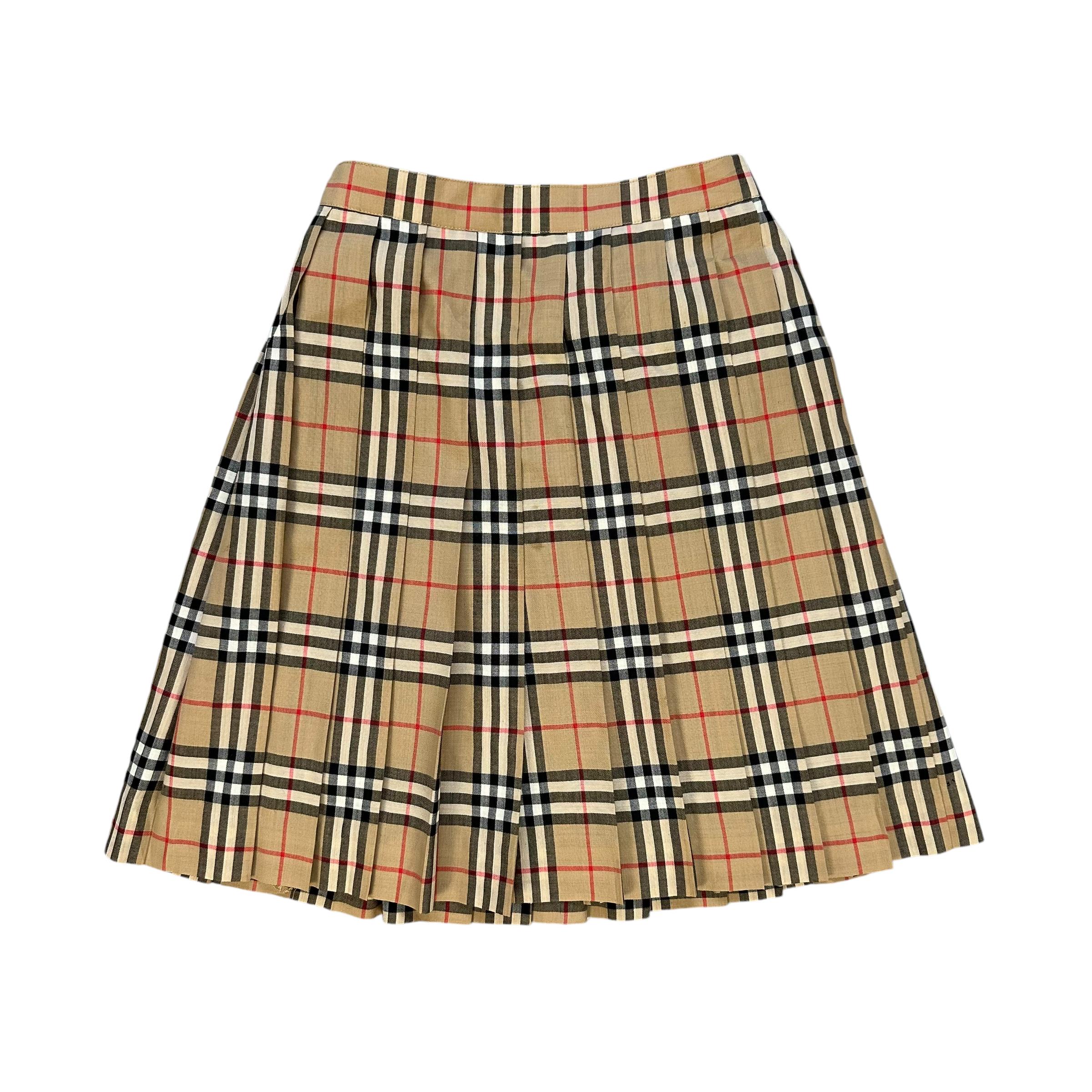 Burberry Mini Skirt - Etsy