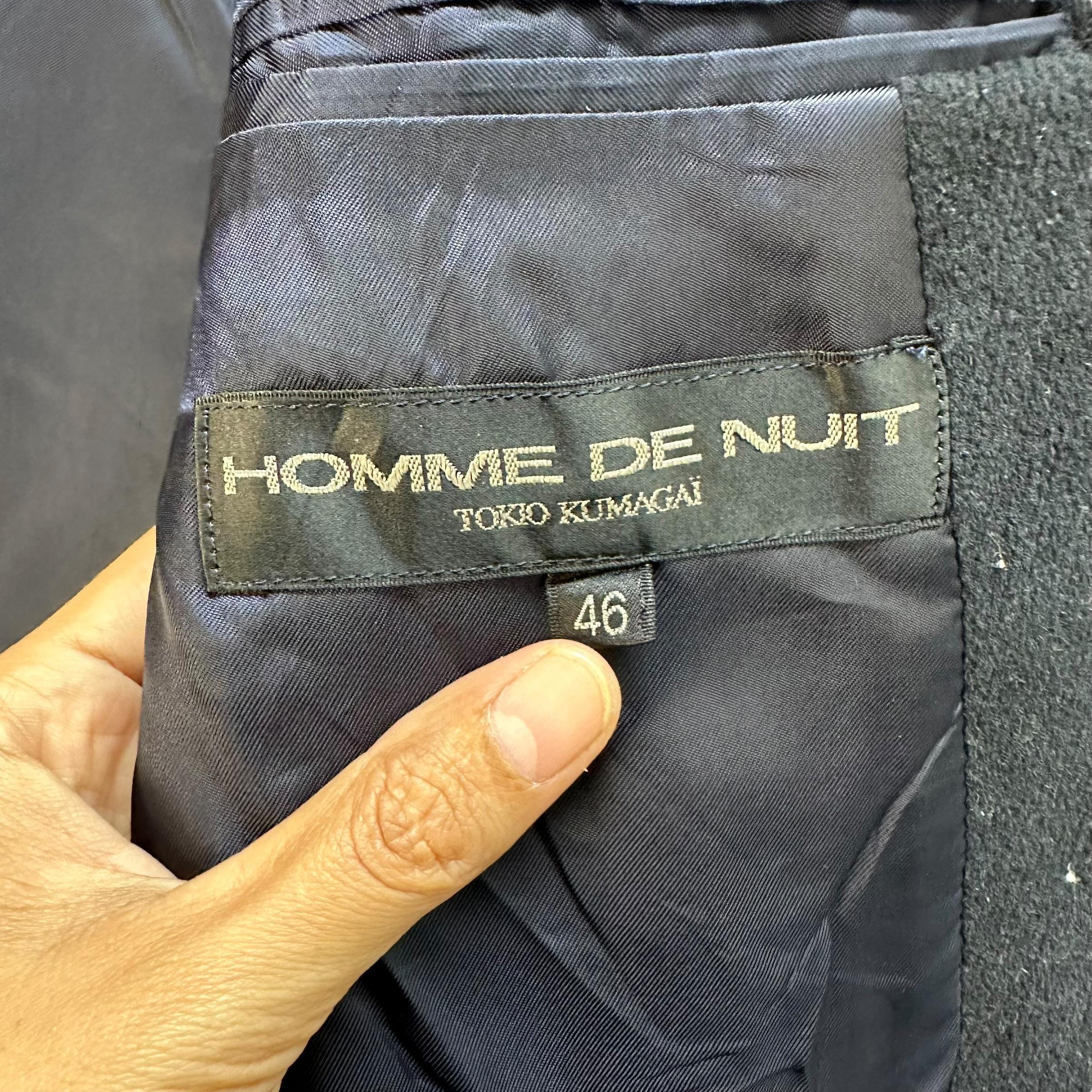 Vintage Double Breasted Long Coat - HOMME DE NUIT Tokio Kumagai 