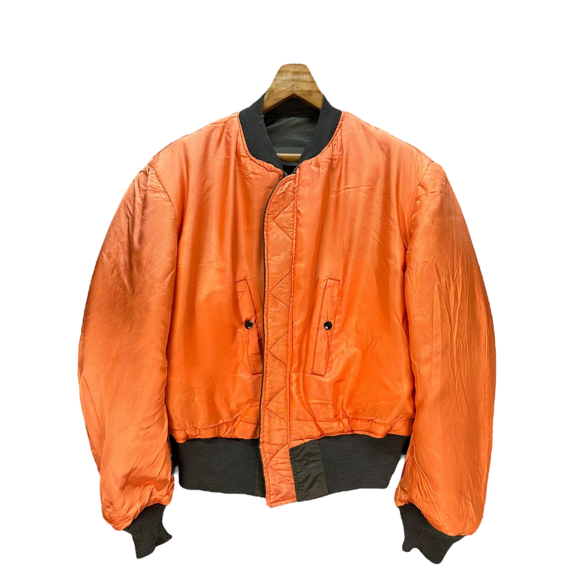 Avirex ８０’ｓＵＳＡ製 ＭＡ－１ Medium Vintage 80s Avirex Dragon Korean War MA-1 Olive Bomber