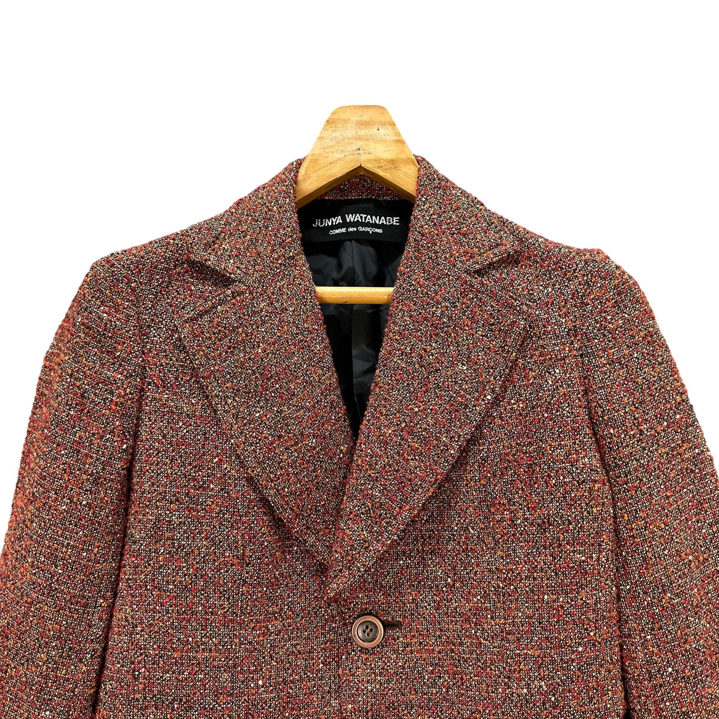 Vintage Junya Watanabe Tweed Blazer: Comme Des Garcons Jacket
