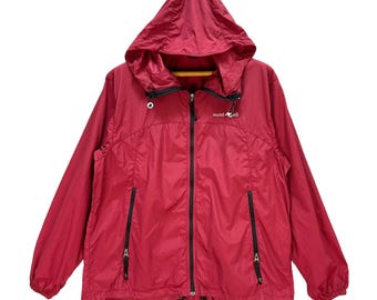 Vintage Montbell Windbreaker Jacket: Japanese Outdoor Hoodie, Men's XS