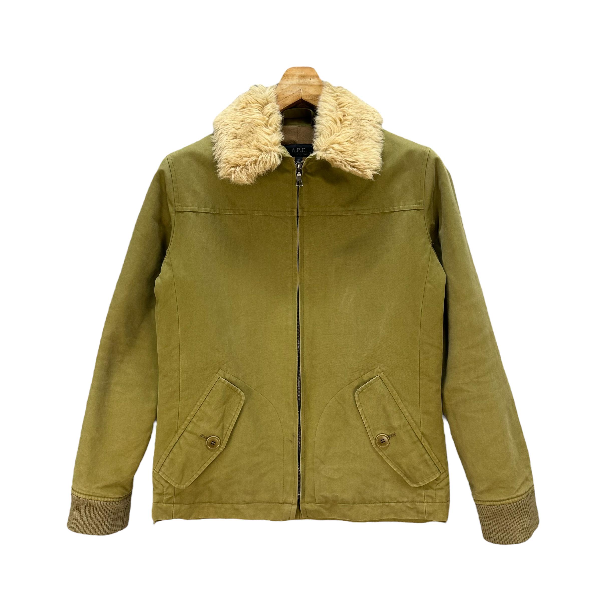 ジャケット・アウター 90s-00s OLD A.P.C. Fur Mods Coat archive Apc Jacket - Etsy Canada