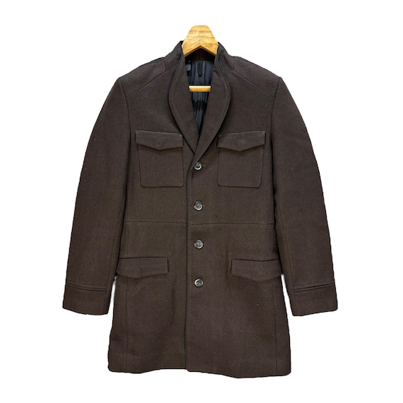 N.HOOLYWOOD DOUBLE-BREASTED LONG COAT N.HOOLYWOOD DOUBLE-BREASTED