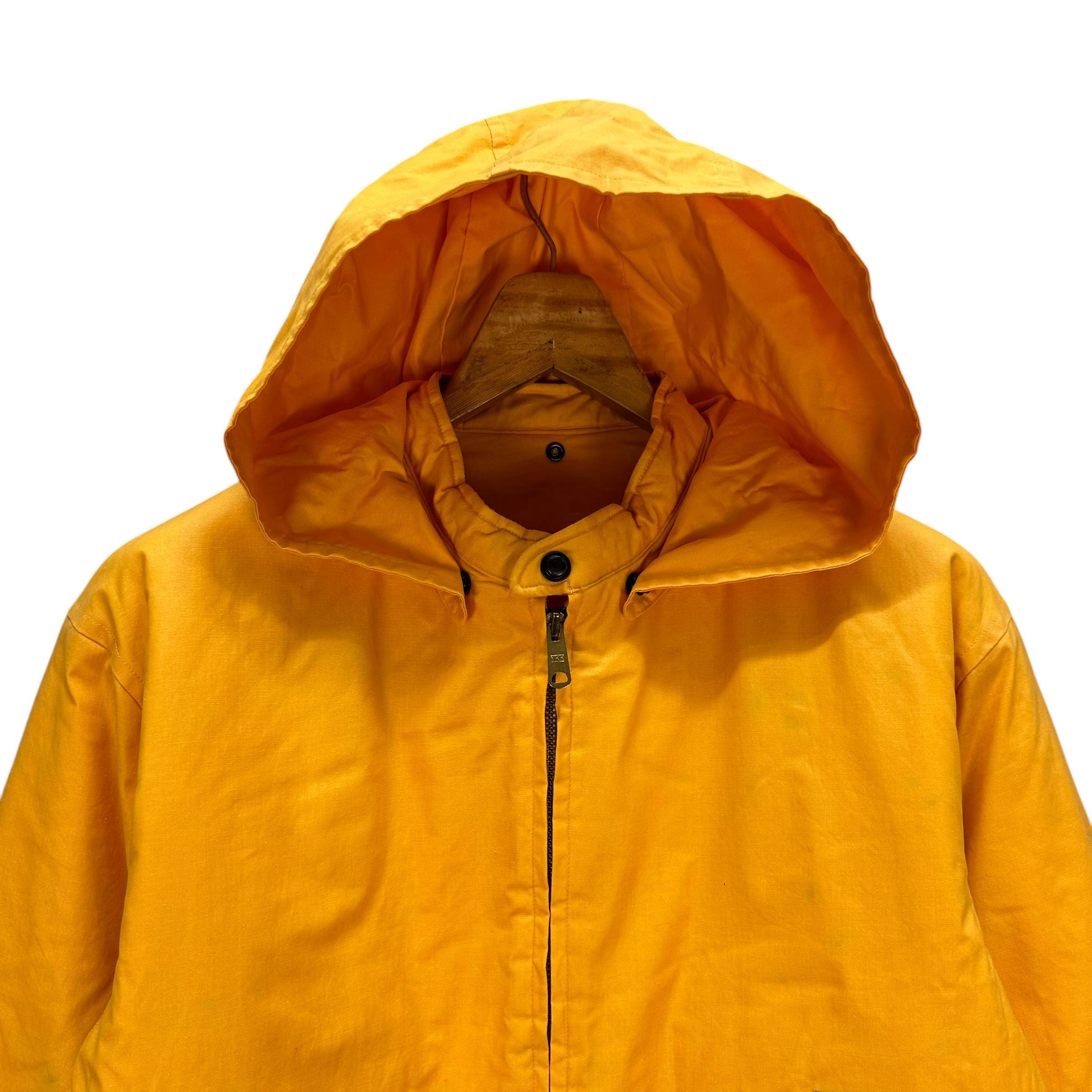 ★Christian Dior MONSIEUR フード付きブルゾン L Vintage 90's CHRISTIAN DIOR MONSIEUR Orange Cotton Hooded Jacket