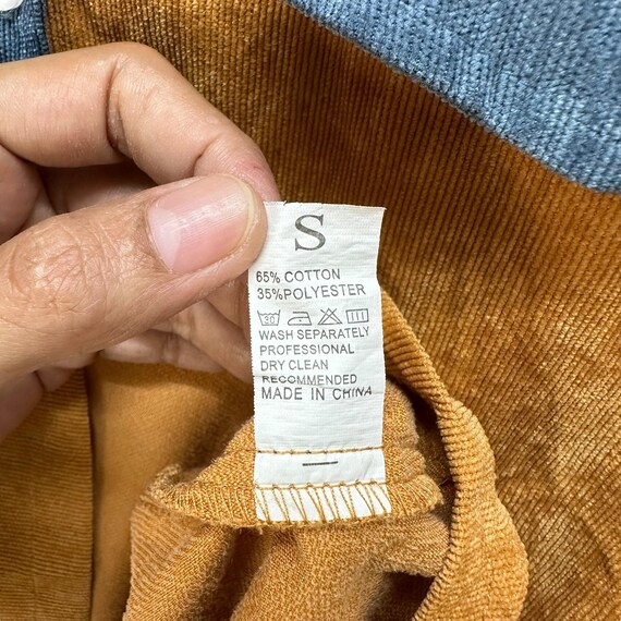 ROMWE Multicolor Patchwork Button Shirt Women's S… - image 7