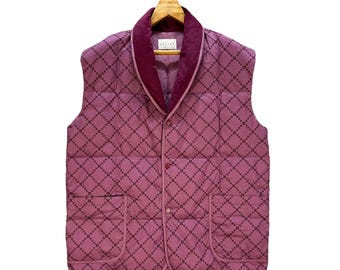 Vintage CELINE French Designer Monogram Goose Down Quilted Vintage CELINE French Designer Monogram Goose Down Quilted