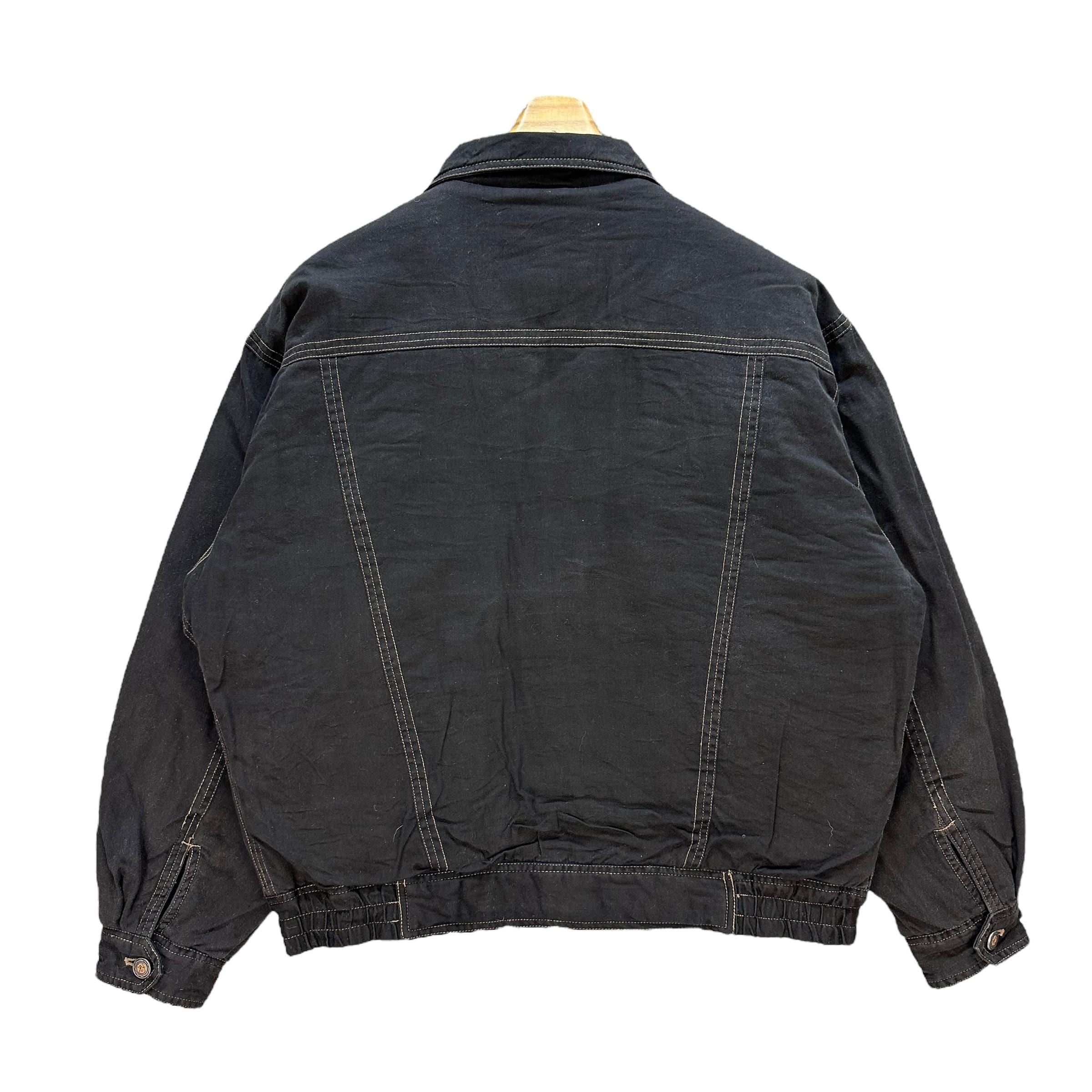 PING CHENG 2 Denim Worker Jacket: Japanese Graphics, Size M - Etsy